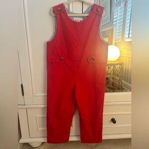 The Beaufort Bonnet Company Vibrant Red Jumpsuit